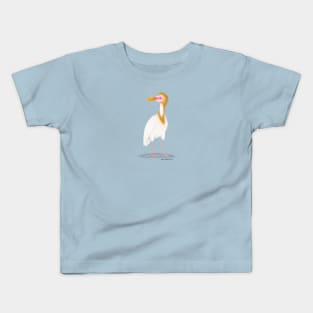 Cattle Eagret Kids T-Shirt